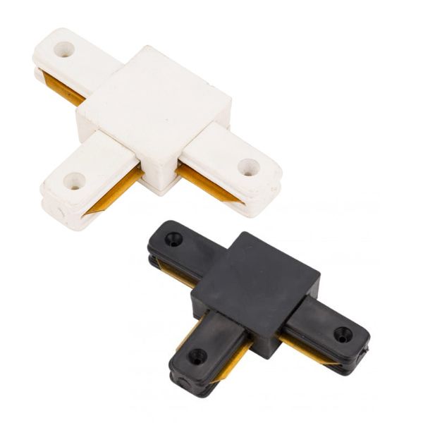 Ledme Conetor Tipo T Para Calha Monofásica Branco
