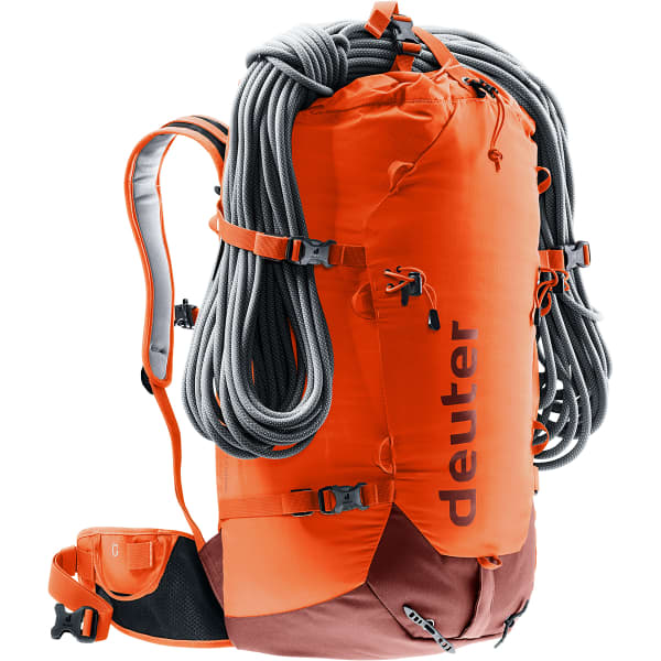 Sac à dos alpinisme DEUTER GRAVITY EXPEDITION 45+ PAPAYA/REDWOOD