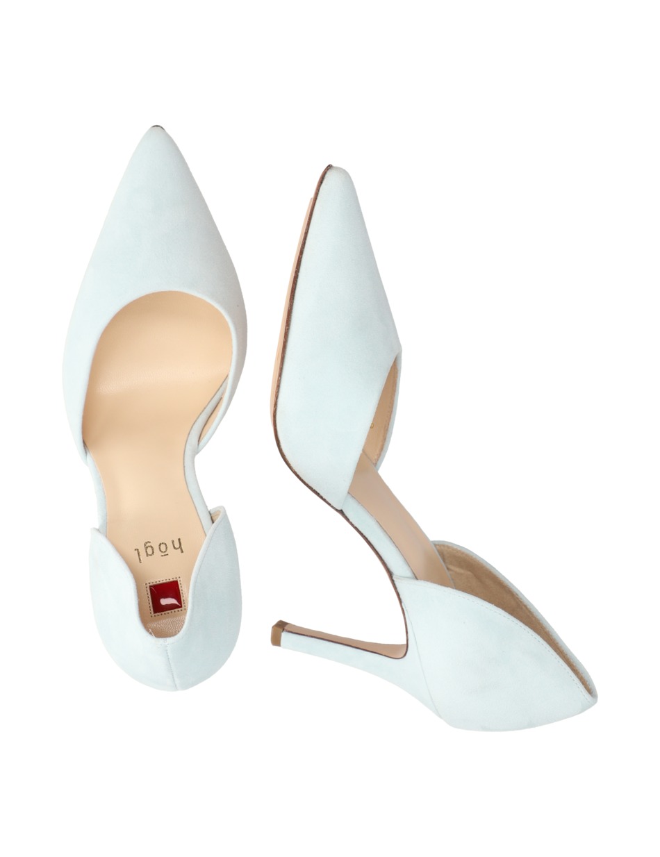 Veloursleder Pumps