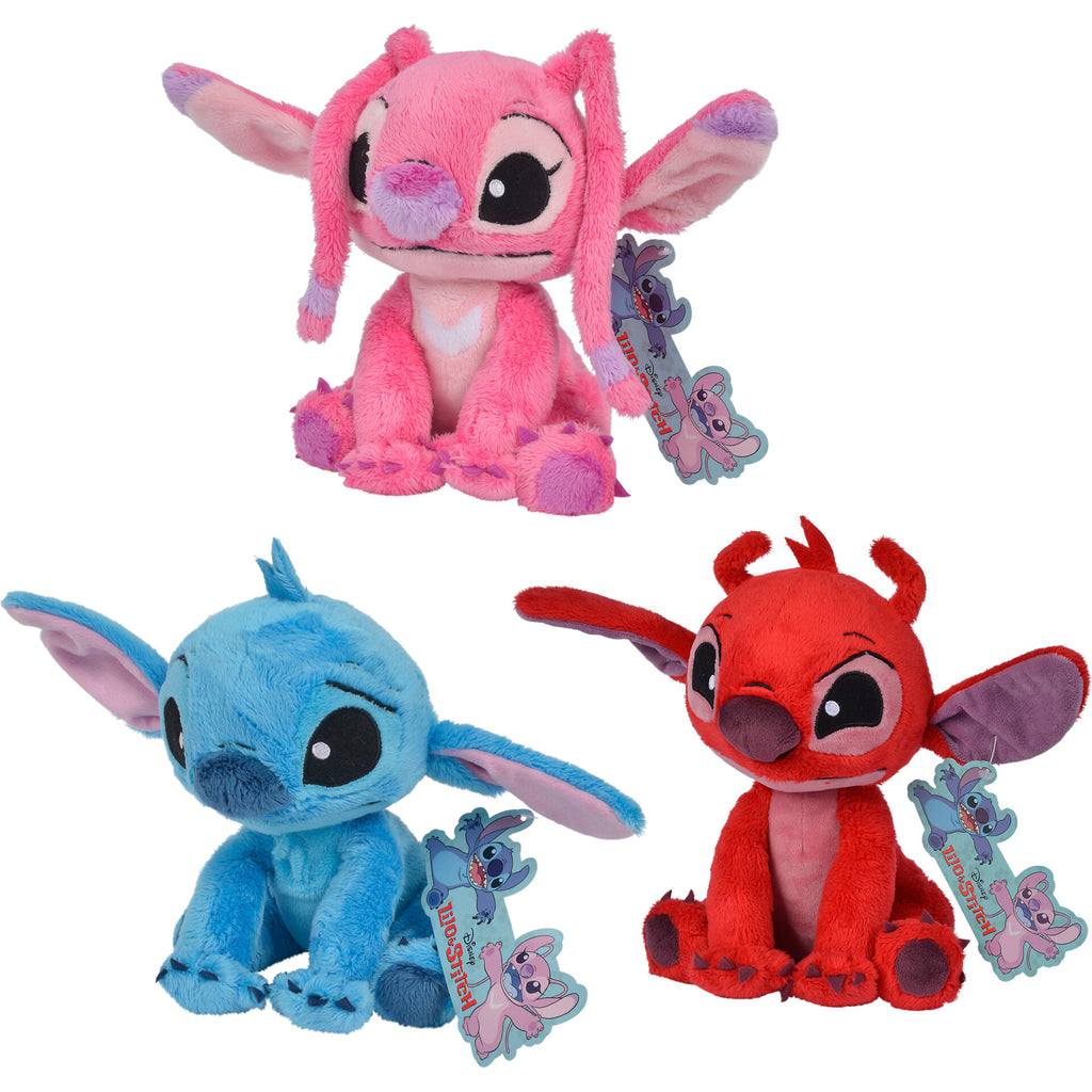 Peluche Stitch, Angel, Leroy 20 Cm