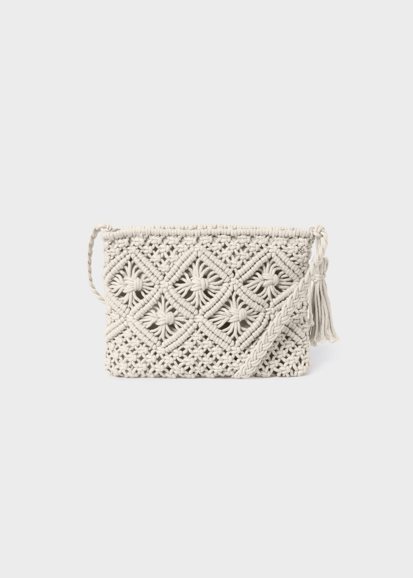 Bolsa de crochê para menina