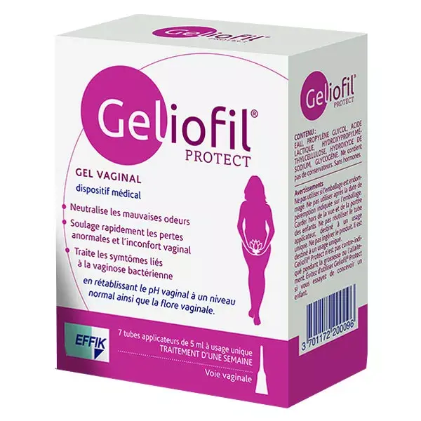 Geliofil Protect Gel Vaginal 7 tubos aplicadores