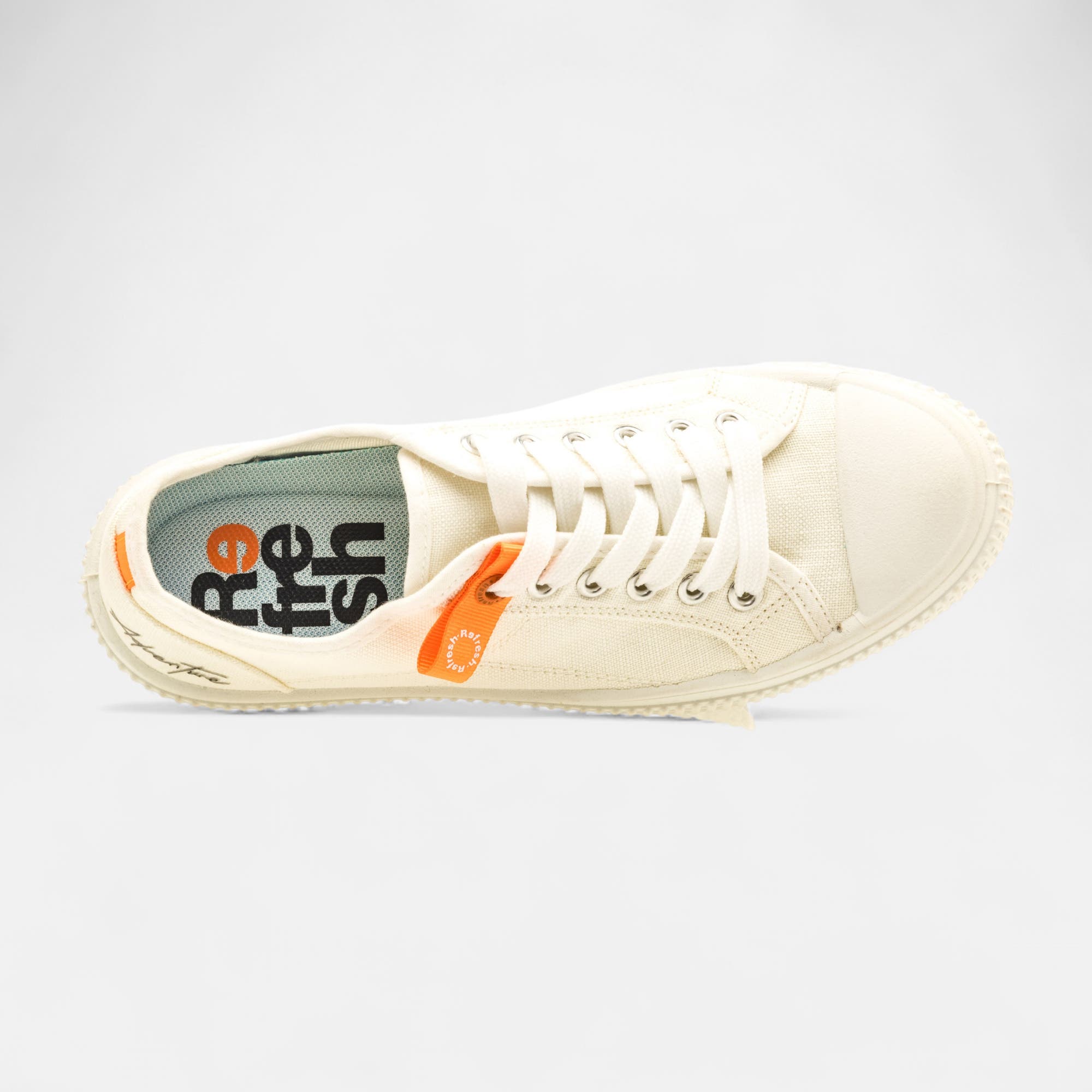 Baskets en toile Femme blanc
