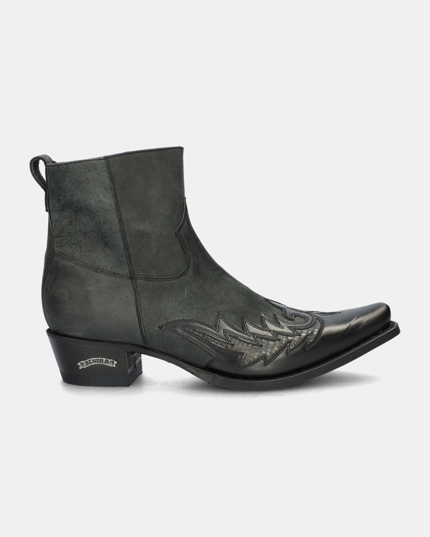 Sendra Ridding 12185 Cowboylaarzen  - zwart