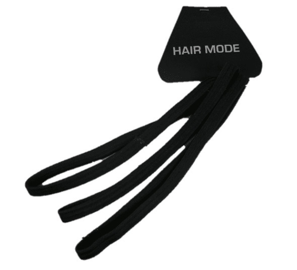 Hair Mode Sportelastiek Zwart 3 Stuks
