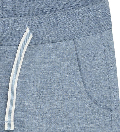Hust and Claire Sweatpants - HCGeorgey - Blåe Fog Melange