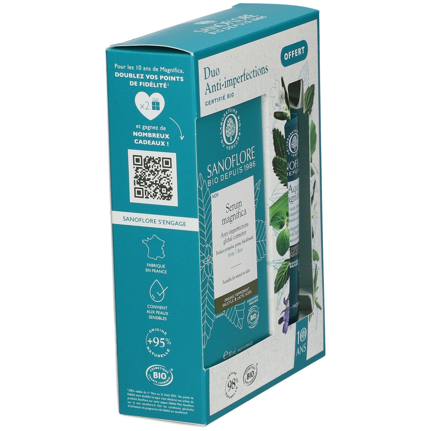 SANOFLORE Coffret Magnifica Duo Anti-Imperfektionen Bio-zertifiziert