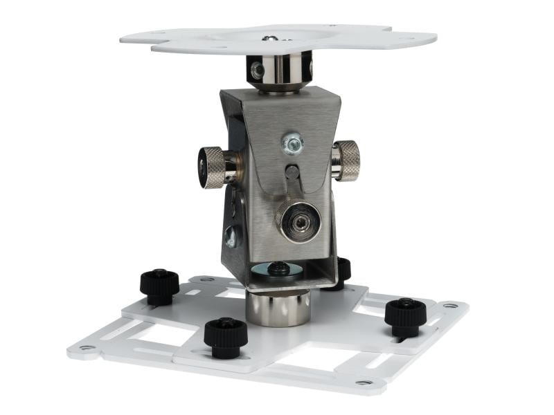 Euromet Deckenhalterung ARAKNO Maxi Weiss Universelle Beamer-Deckenhalterung, weiss