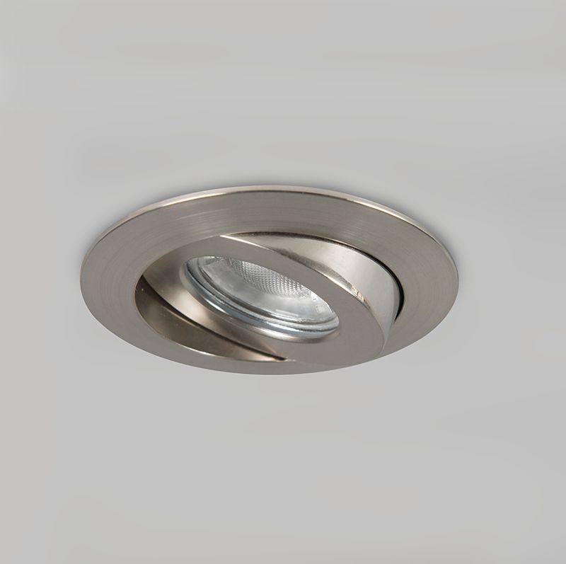 Set van 3 inbouwspots staal incl. LED IP44 - Relax LED