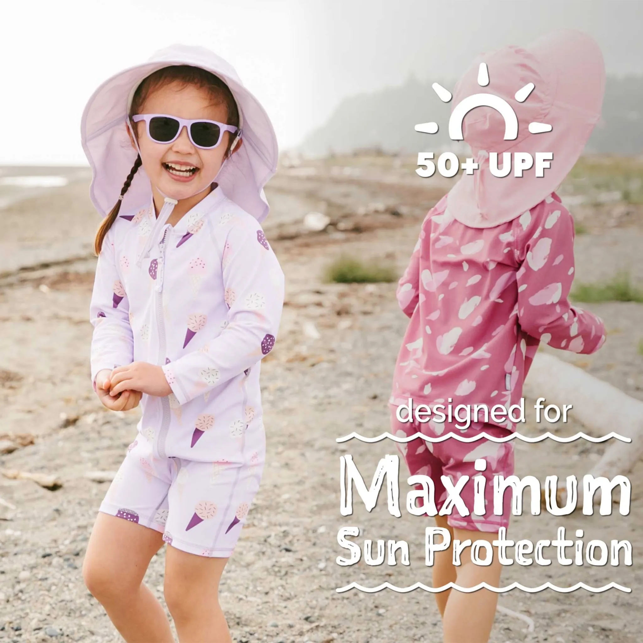 Jan & Jul Maillot UV Crème Glacée 2-3ans