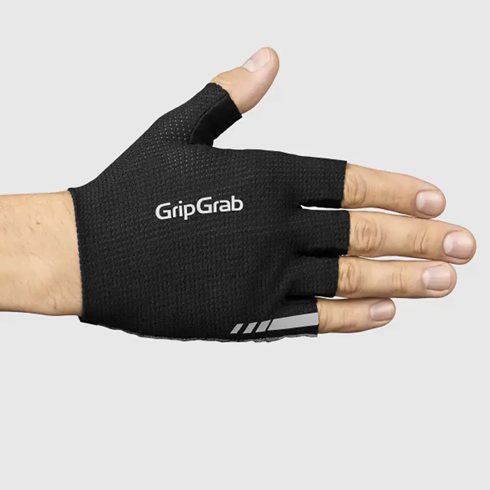 GripGrab PACR InsideGrip Zomer Fietshandschoenen Zwart