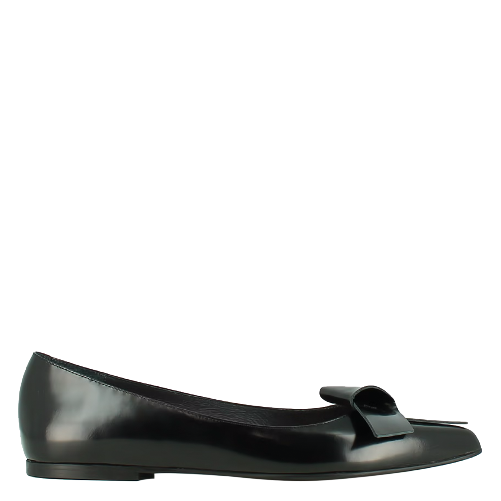 DEMO - Ballerines en cuir | Noir