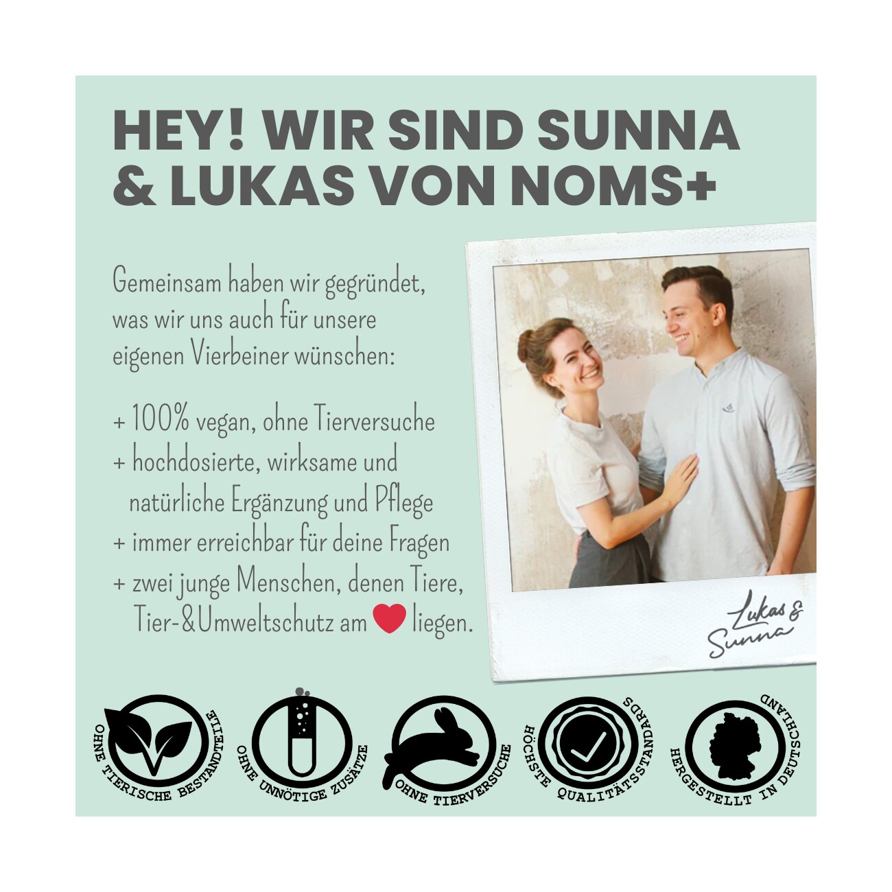 noms+ 2-in-1 Ohrfein Reinigung & Pflege für Hunde & Katzen 50ml