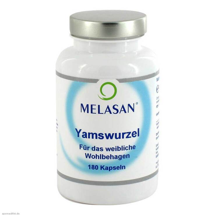 Melasan Yamswurzel Kapseln, 180 St