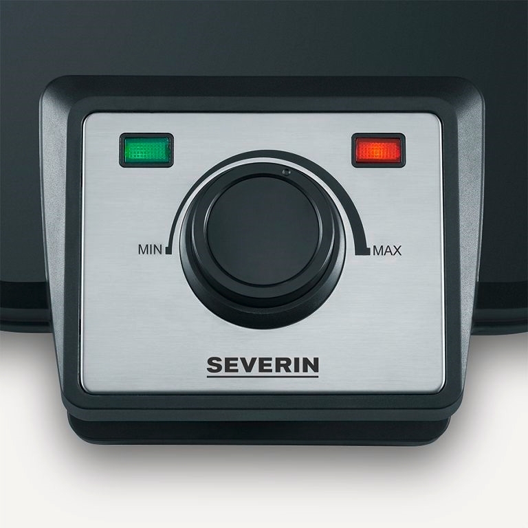 Severin WA 2106 Duo Waffeleisen 1200 W schwarz