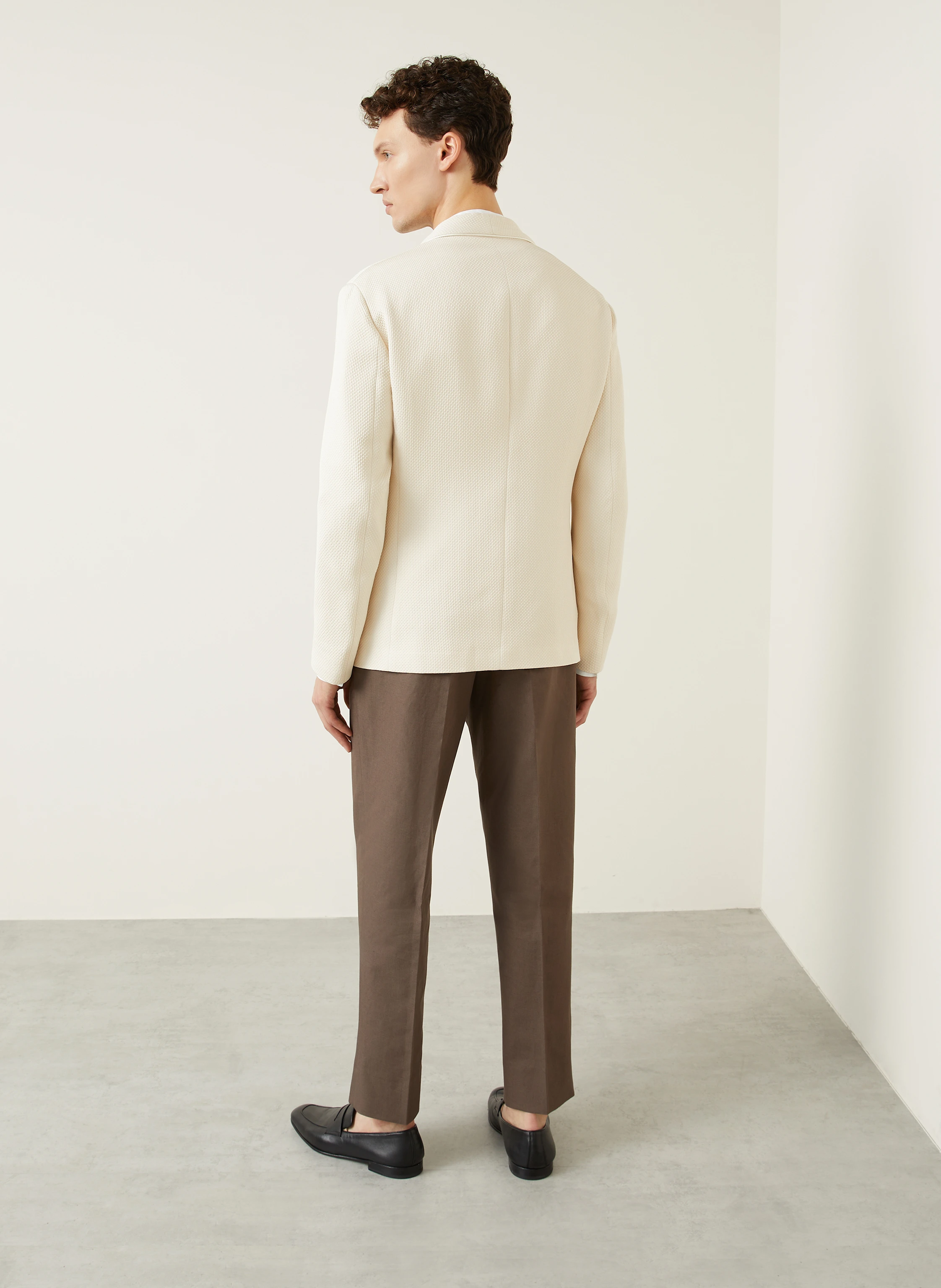 GIORGIO ARMANI Sakko Extra Slim Fit mit Seide