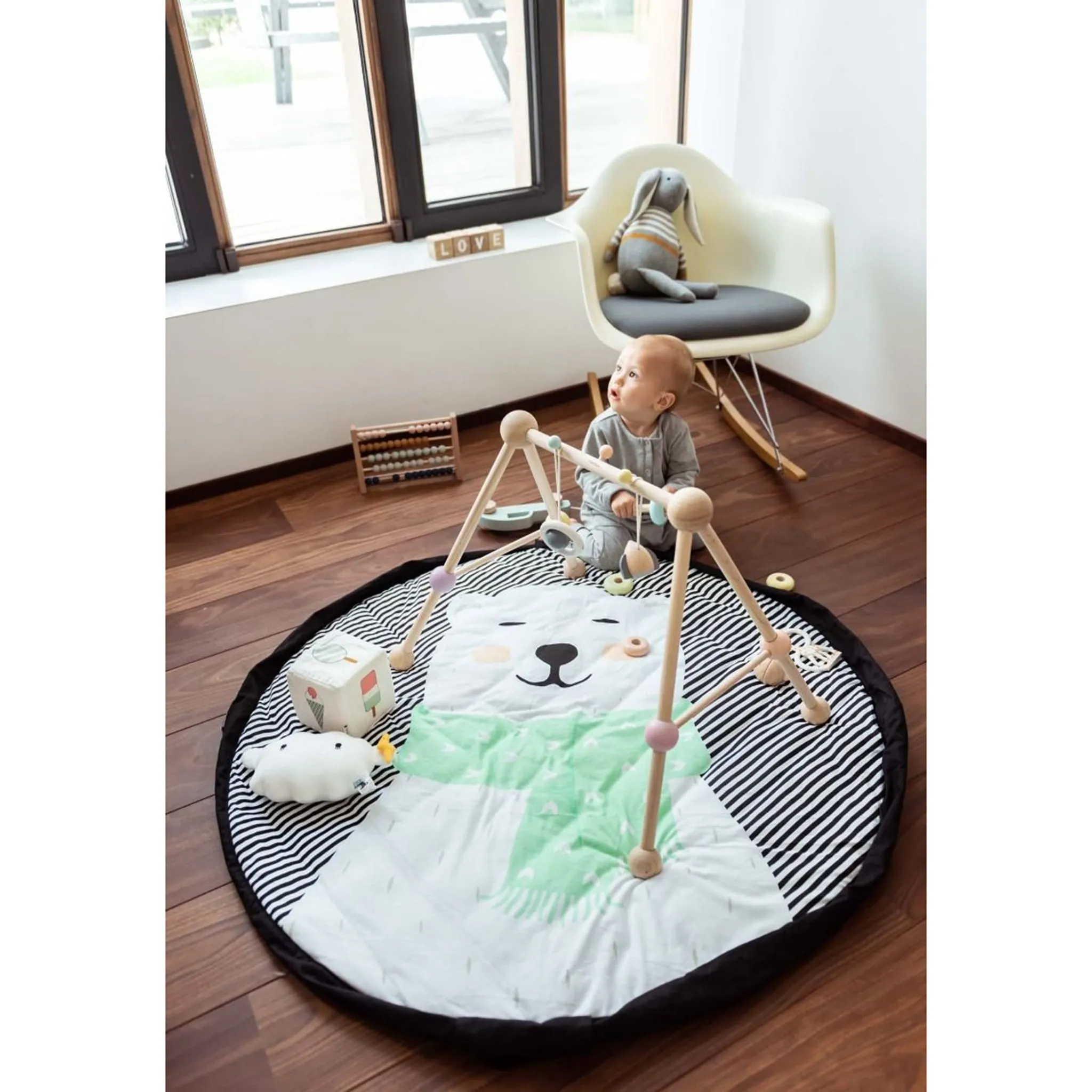 Play N Go Tapis de Rangement Play N Go - Ours Polaire