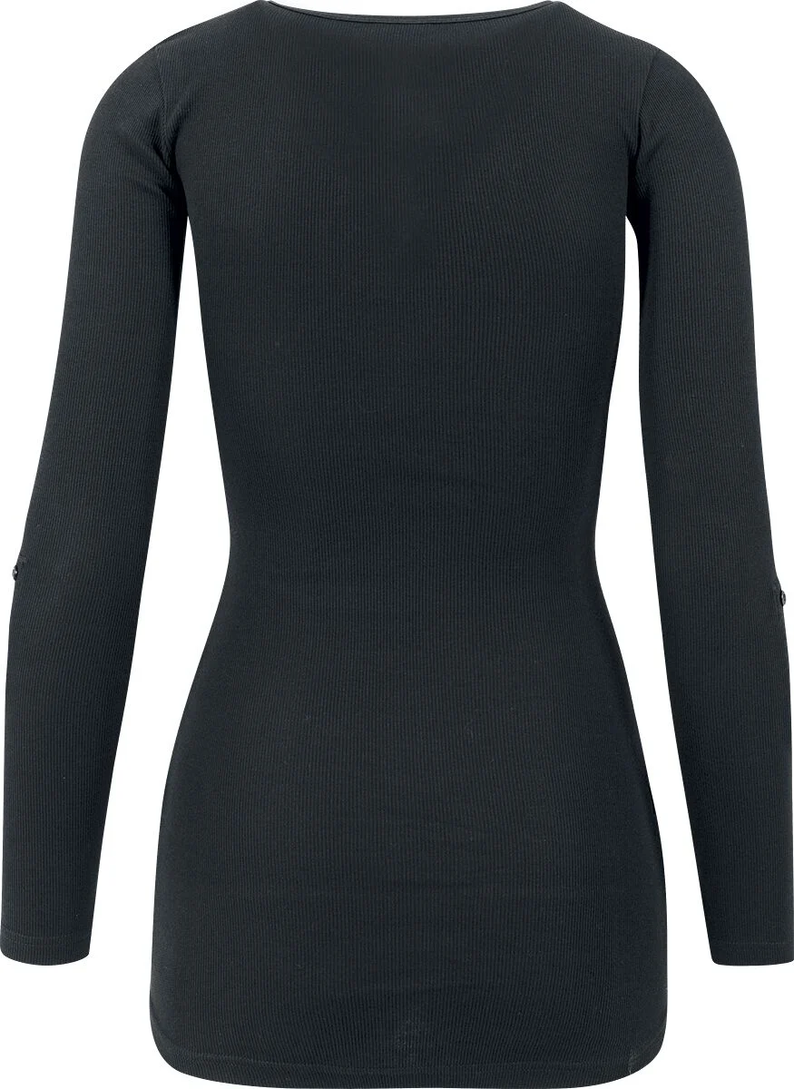 Haut long Femme Pocket Turnup | Urban Classics T-shirt manches longues