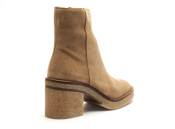 Alpe boots bottine talons femme 2626 beige