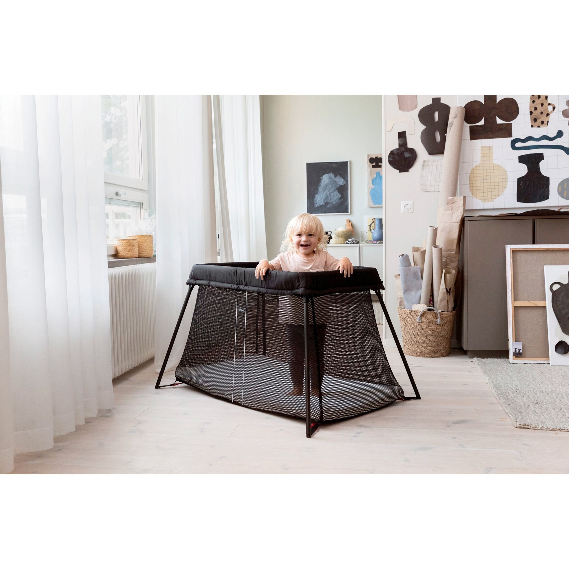 BabyBjörn Reisebett Light schwarz