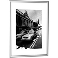 Cadre photo en aluminium, argent