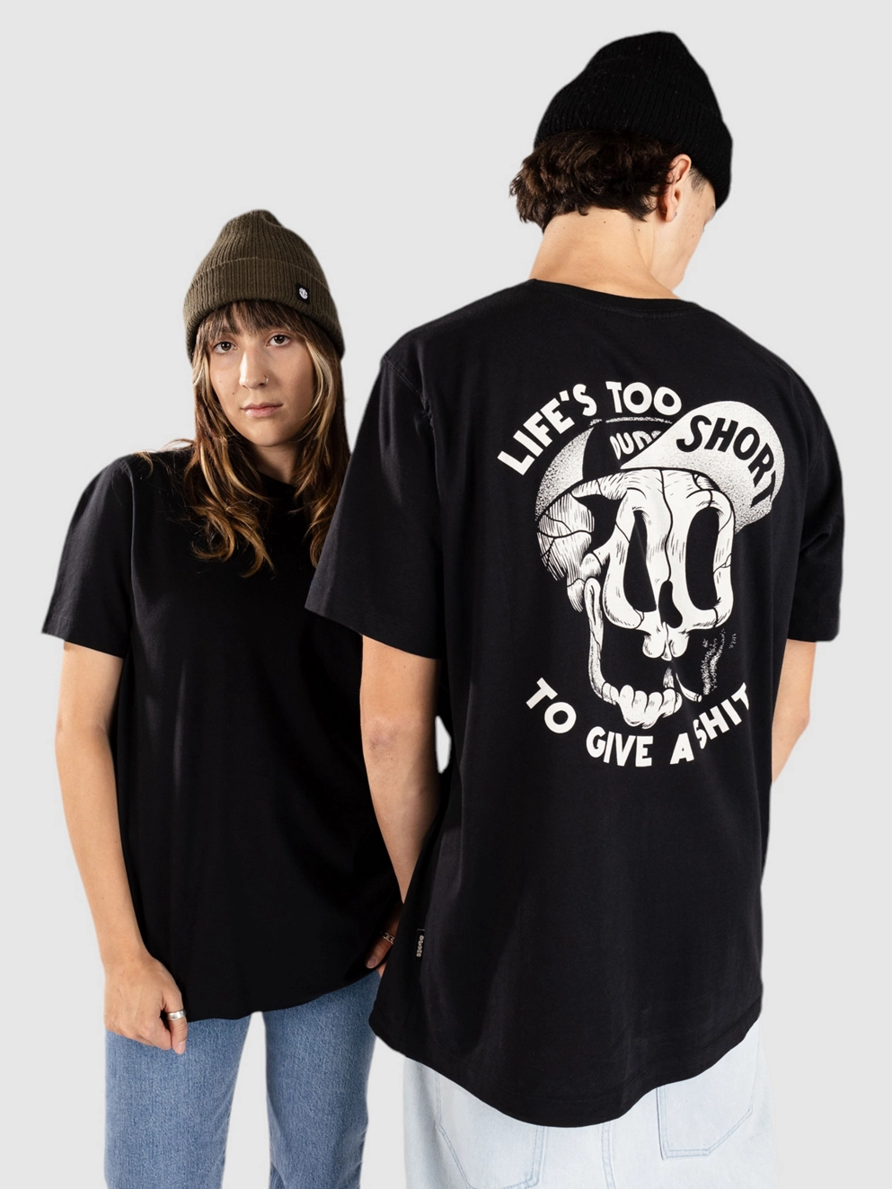 The Dudes Too Short Smokes T-Shirt black