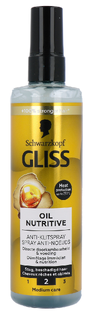 Schwarzkopf Gliss Kur Oil Nutritive Anti-Klit Spray 200ML