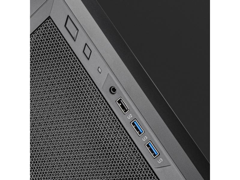 SilverStone PC-Gehäuse FARA 311 Kompaktes Mini-Tower-Gehäuse