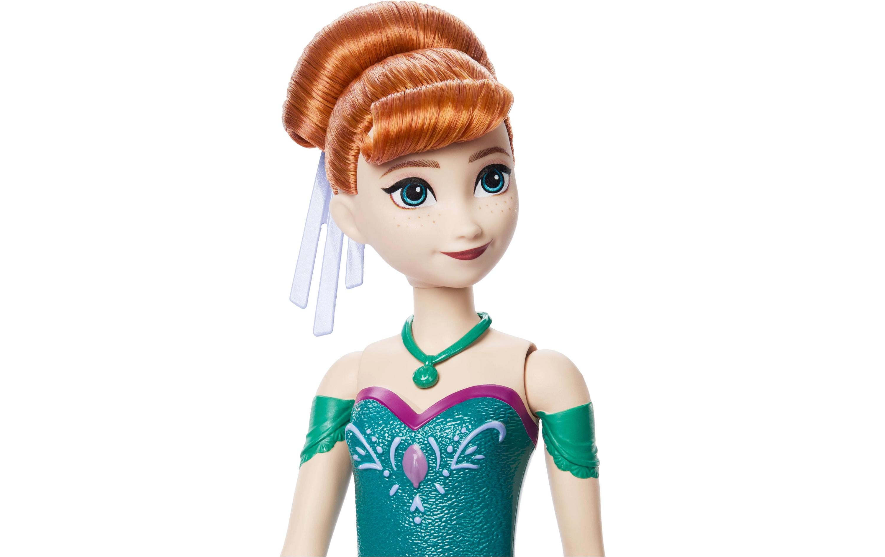 Puppe Eiskönigin Spin & Reveal AnnaModepuppe und Accessoires mit 5 Überraschungen aus dem Disney-Film