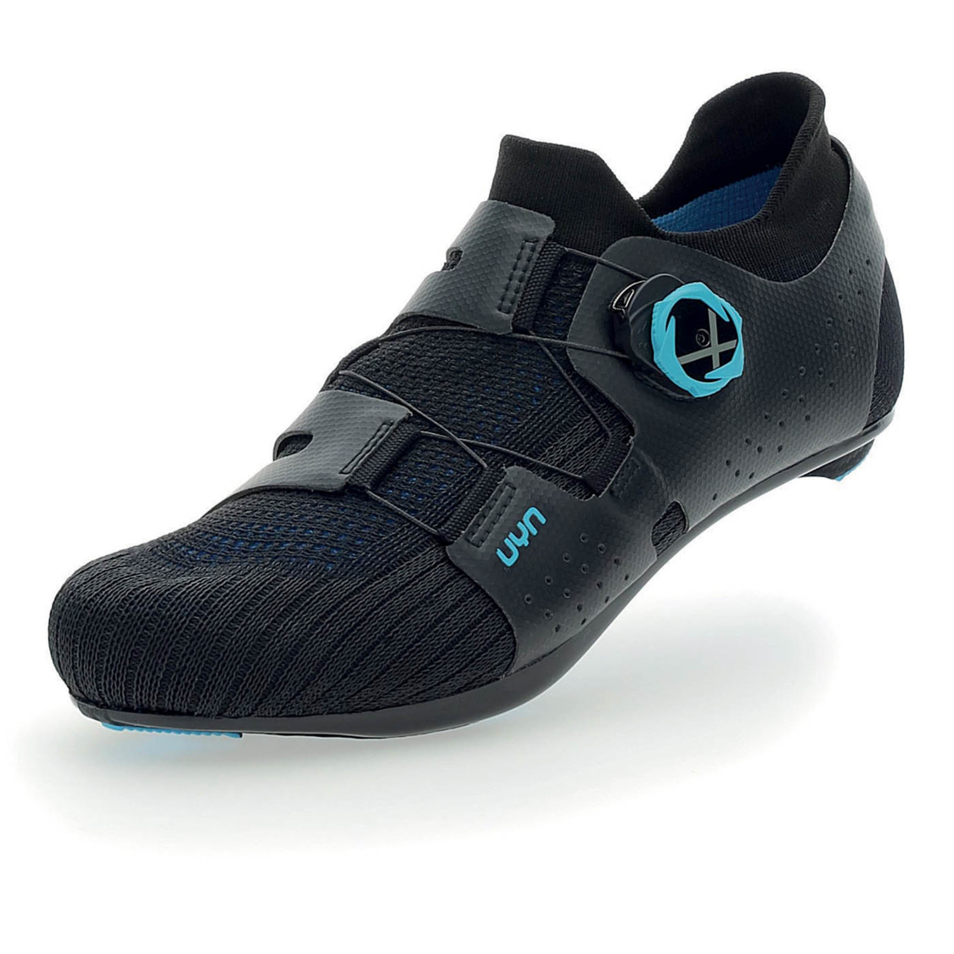 UYN Naked Carbon Wielrenschoenen Zwart/Blauw Heren