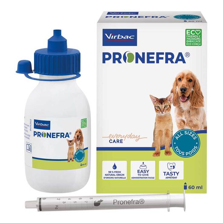 Pronefra Ergänzungsfuttermittel für Hunde & Katzen, 60 ml