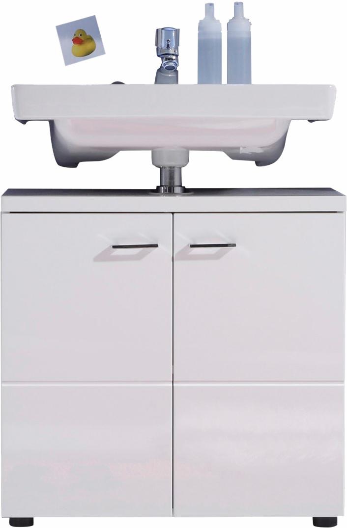 trendteam Waschbeckenunterschrank »Nightlife« Waschbeckenunterschrank mit 2 Türen - (B/T/H) 65/35/63 cm