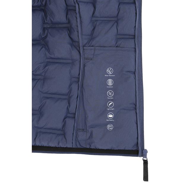 Bodywarmer Equithème Aurore Blauw-grijs