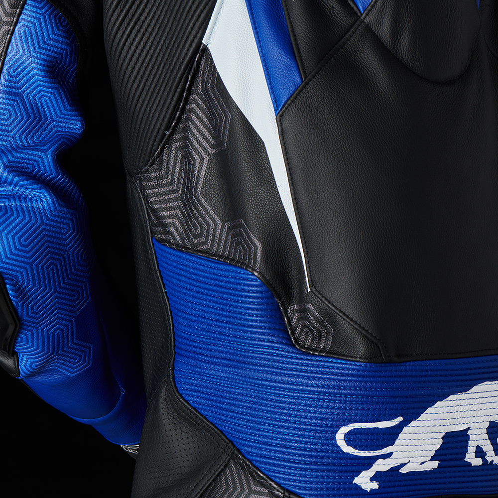 Furygan - Combinaison Overtake Noir / Bleu / Blanc