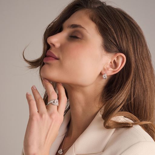 Sif Jakobs Jewellery Imperia Creoler, Sølv