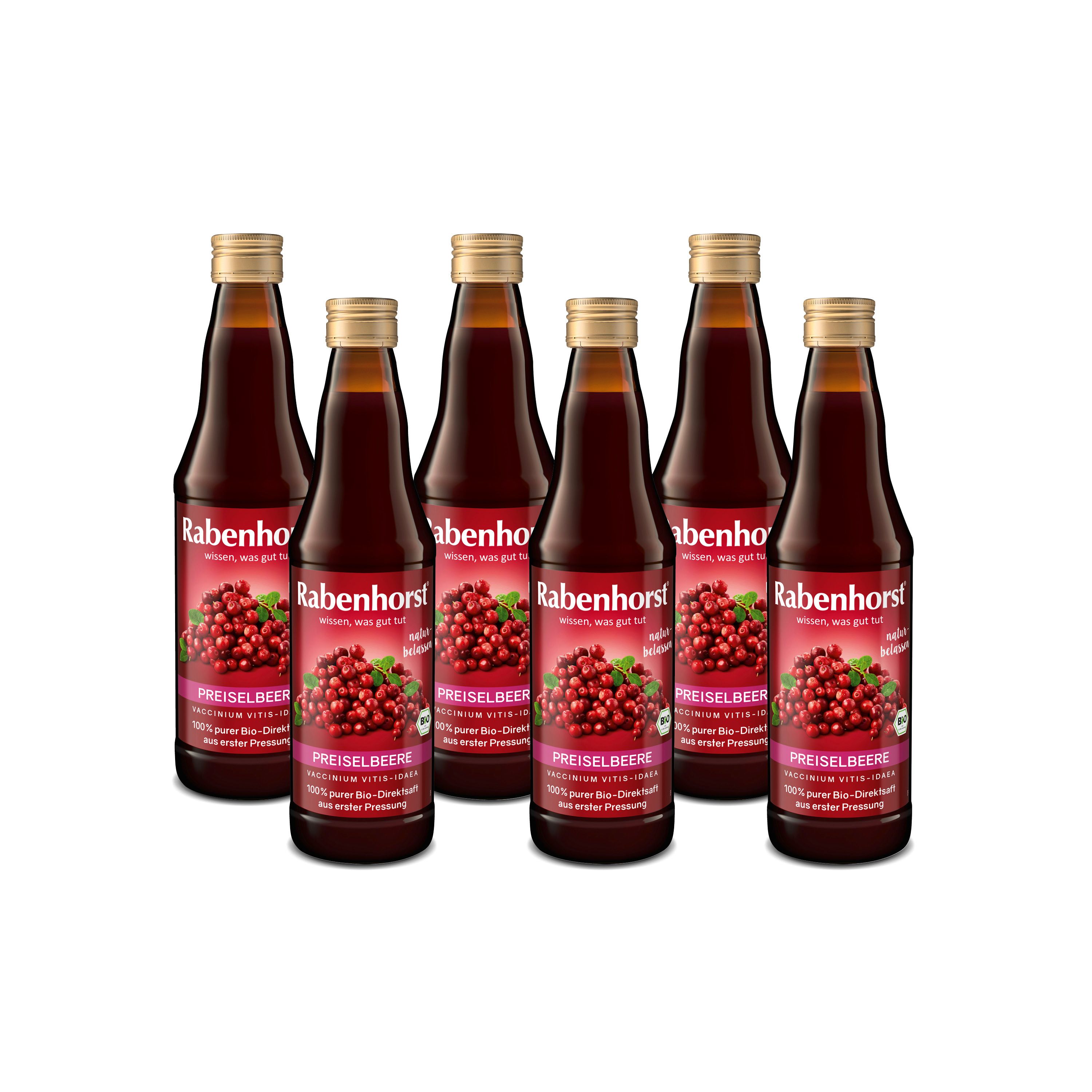 Rabenhorst Preiselbeere Muttersaft BIO