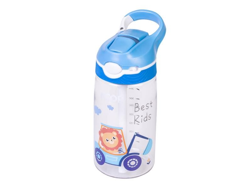 KOOR Trinkflasche Bambini Leone 450 ml Flasche aus Kunststoff für die Kleinen