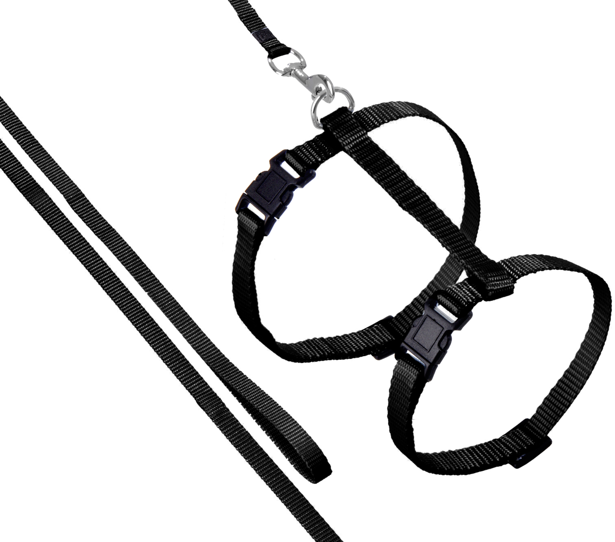 Flamingo f-1031211 - Harnais Réglable pour Chats avec Laisse Robuste