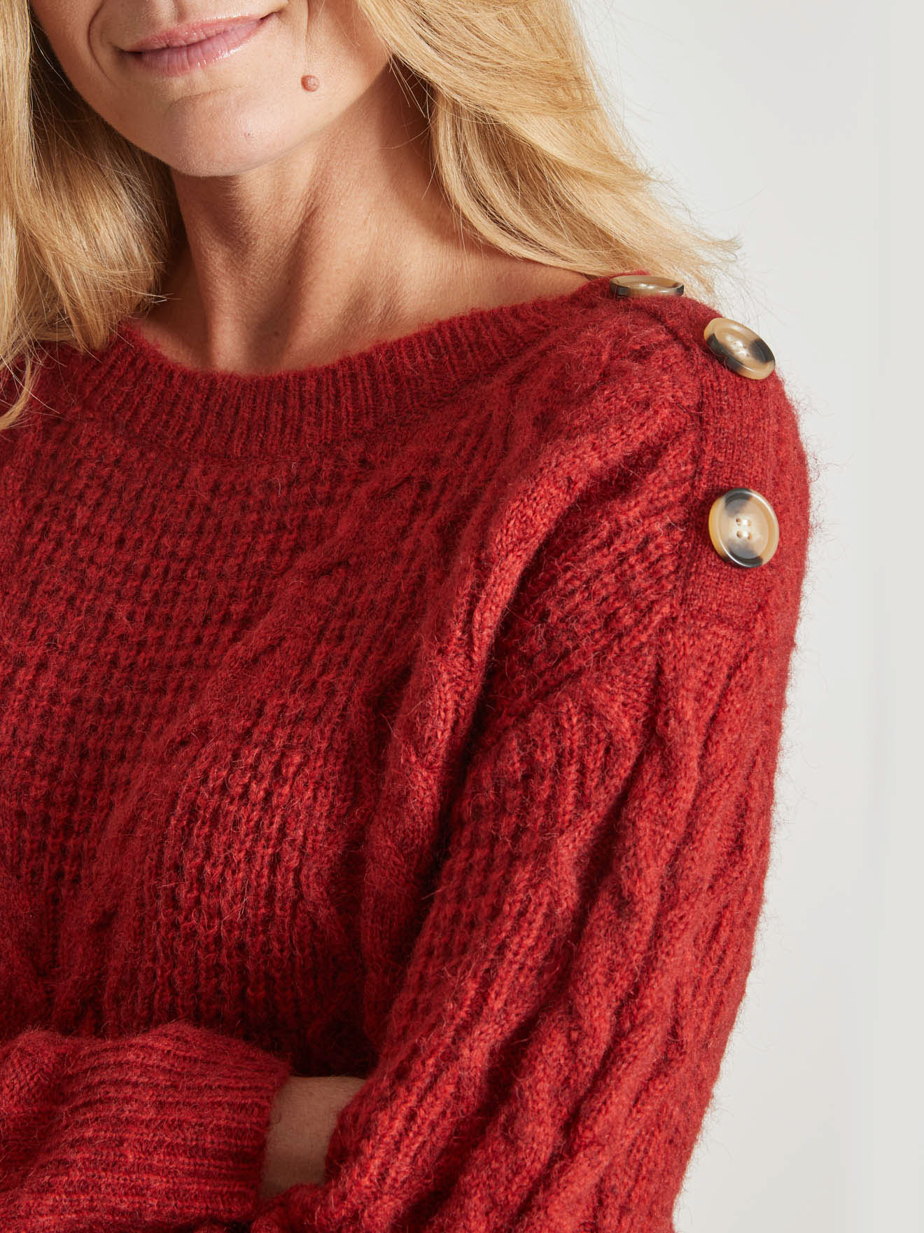 Pull en maille fantaisie