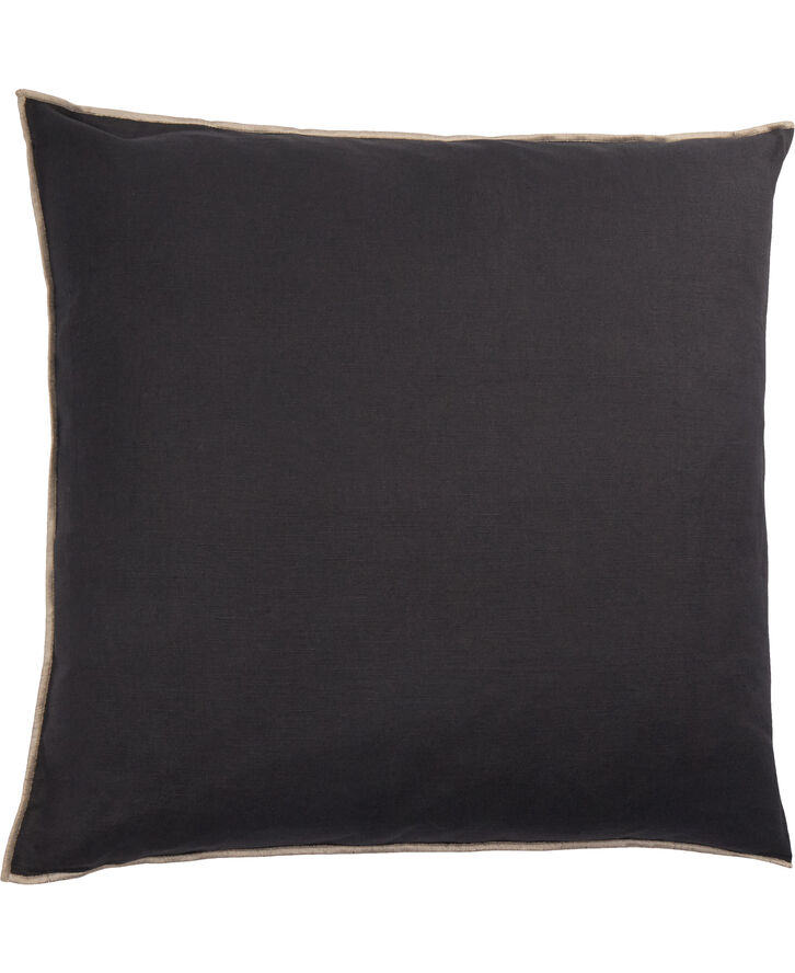 Magasin du Nord Collection CHEQUER/BLACK, PYNTEPUDE 48x48 CM Sort