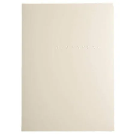 Exacompta 48604B Elegance Bewerbungsmappe, elfenbein