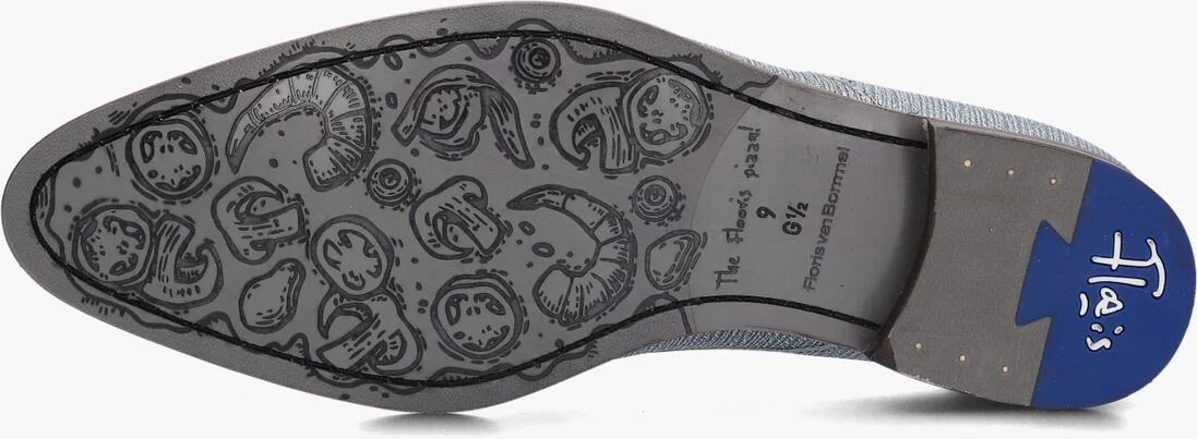 FLORIS VAN BOMMEL blauwe floris van bommel nette schoenen sfm-30150