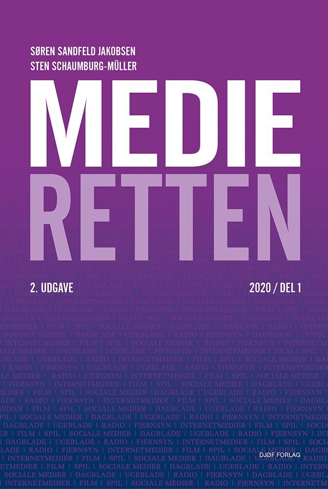 Medieretten - Søren Sandfeld Jakobsen - Bog