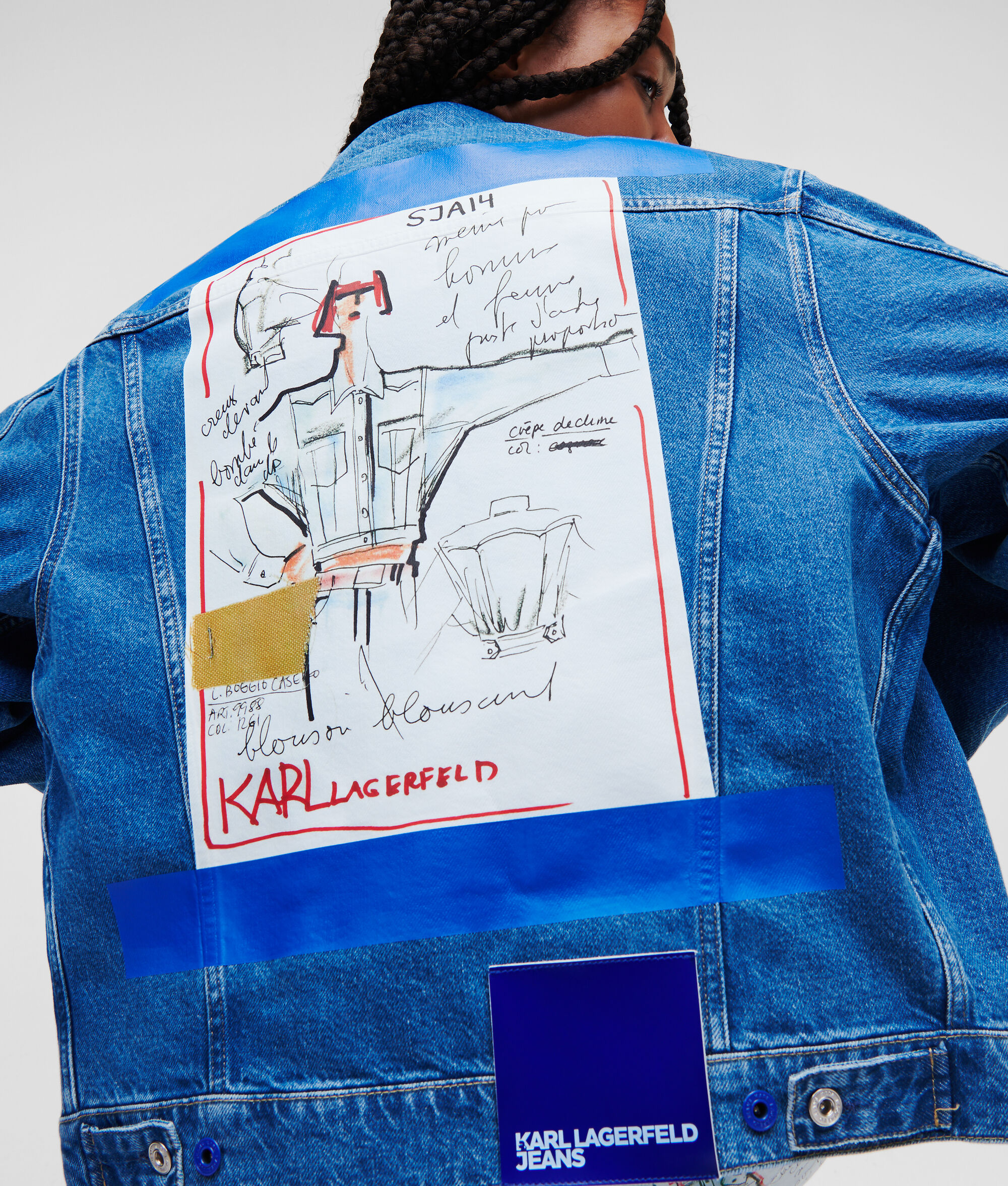 VESTE EN JEAN KLJ ARCHIVE