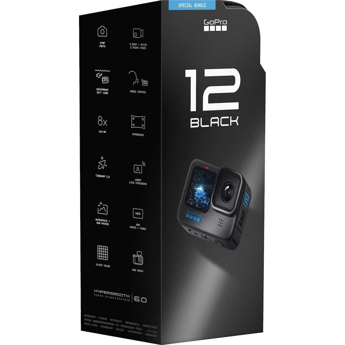 GoPro Hero 12 Black actionkamera pakke