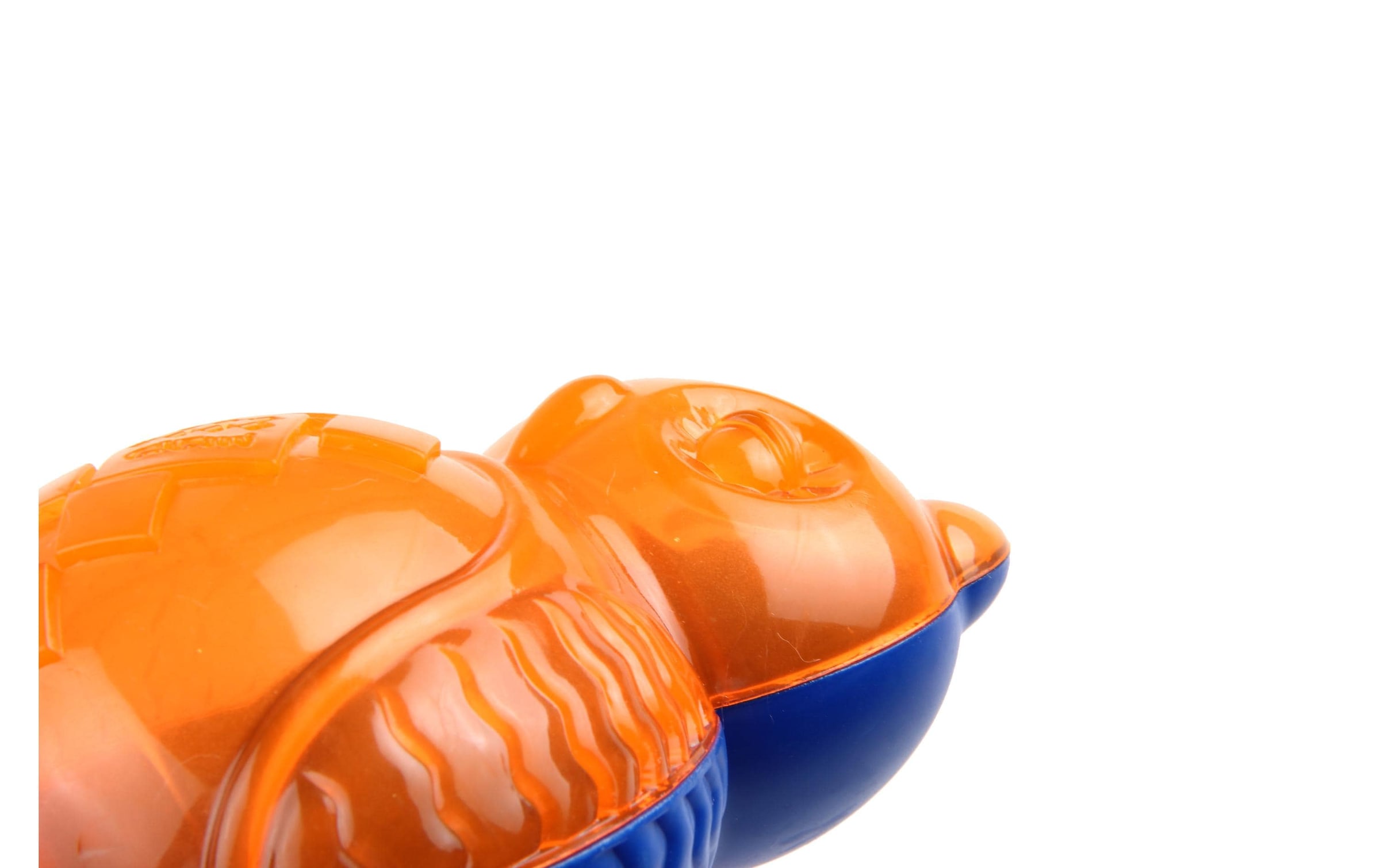 GiGwi Tier-Beschäftigungsspielzeug »Push to mute, Ball, Blau/Orange« Kunststoff
