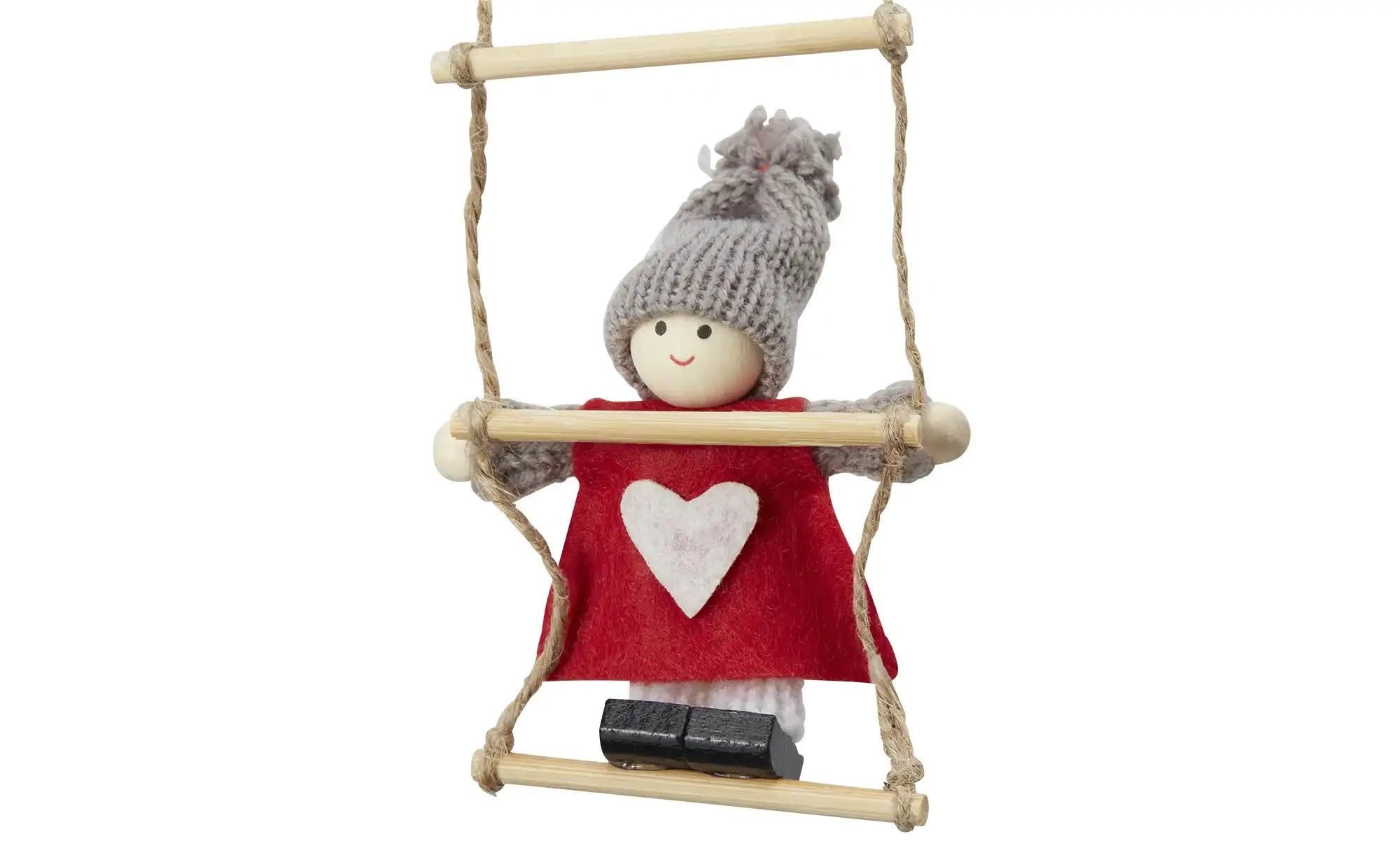 HOME STORY Weihnachtsfiguren auf Leiter