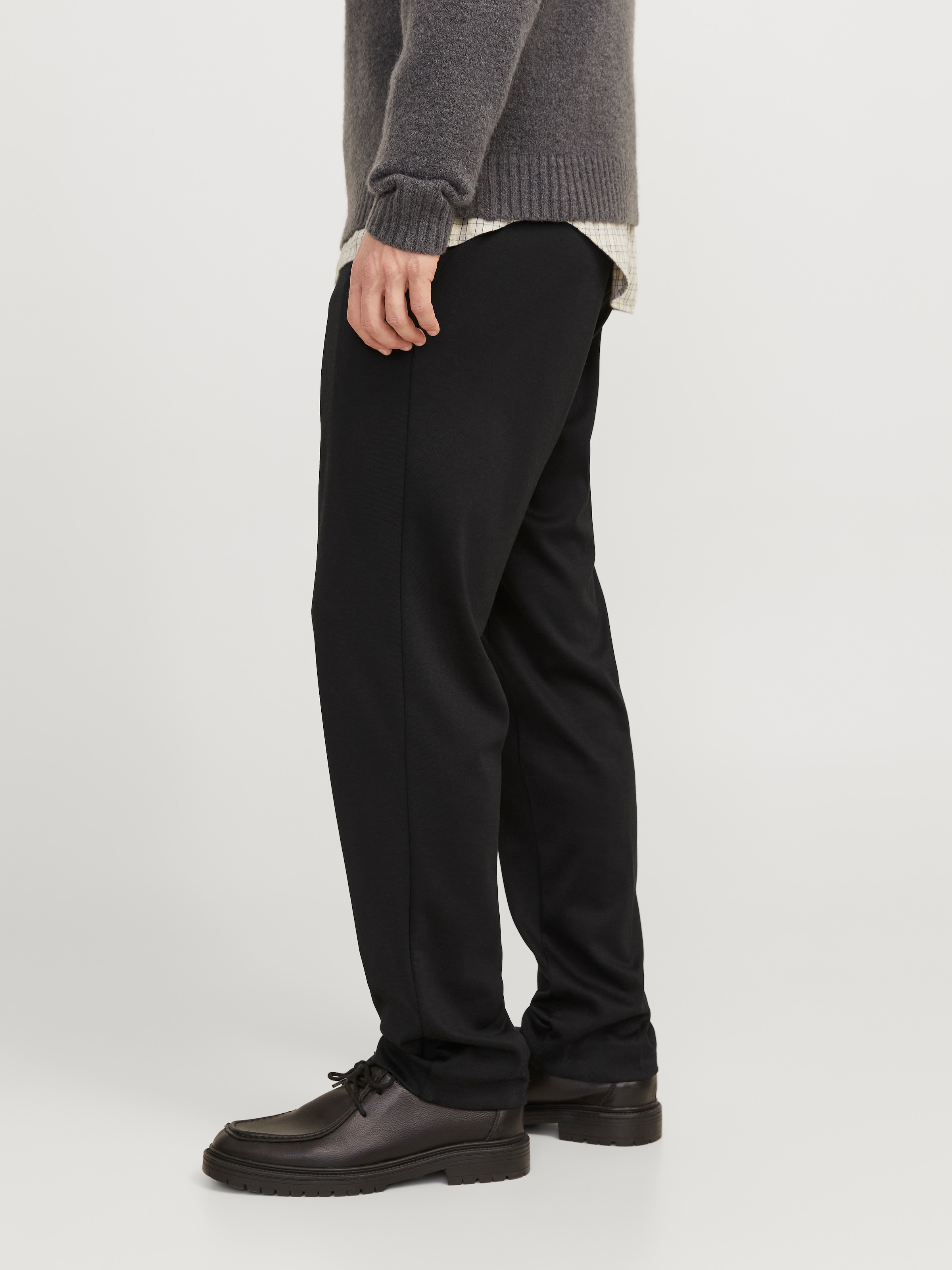 Jack & Jones Anzughose »JPRJAXON Businesshose mit mittlerer Bundhöhe«  unifarben, modisch, slim fit, Materialmix