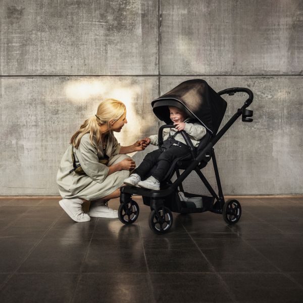Thule Shine Kinderwagen 2-in-1 Black / Alaska Blue
