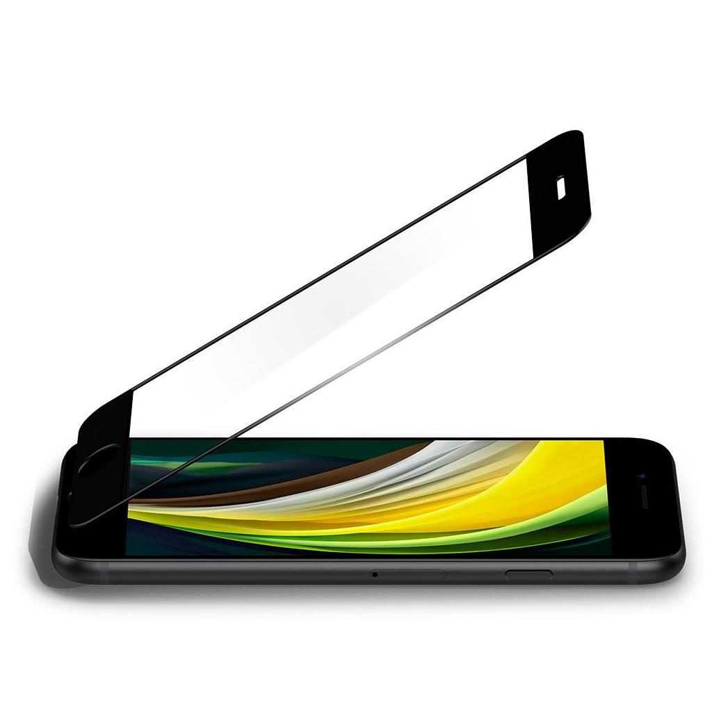 iPhone SE (2022/2020) / 8 / 7 / 6S AlignMaster FC Glas Tr Panzer Glas   Montagerahmen (AGL01294)